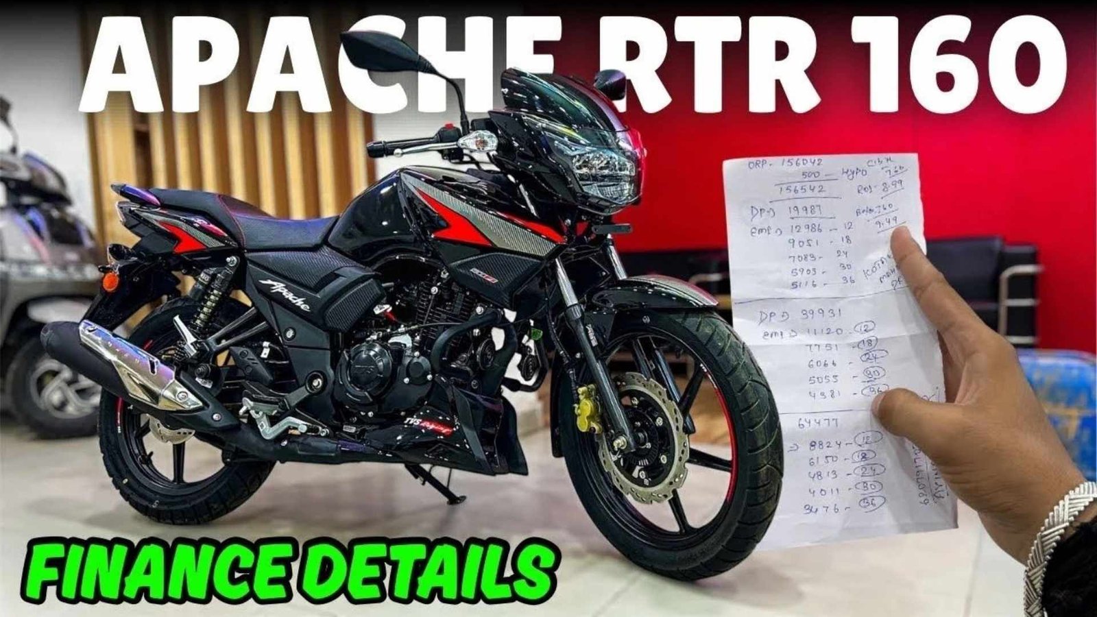 New TVS Apache RTR 160 4V: Aggressive Styling, Sporty Performance & 45 kmpl Mileage