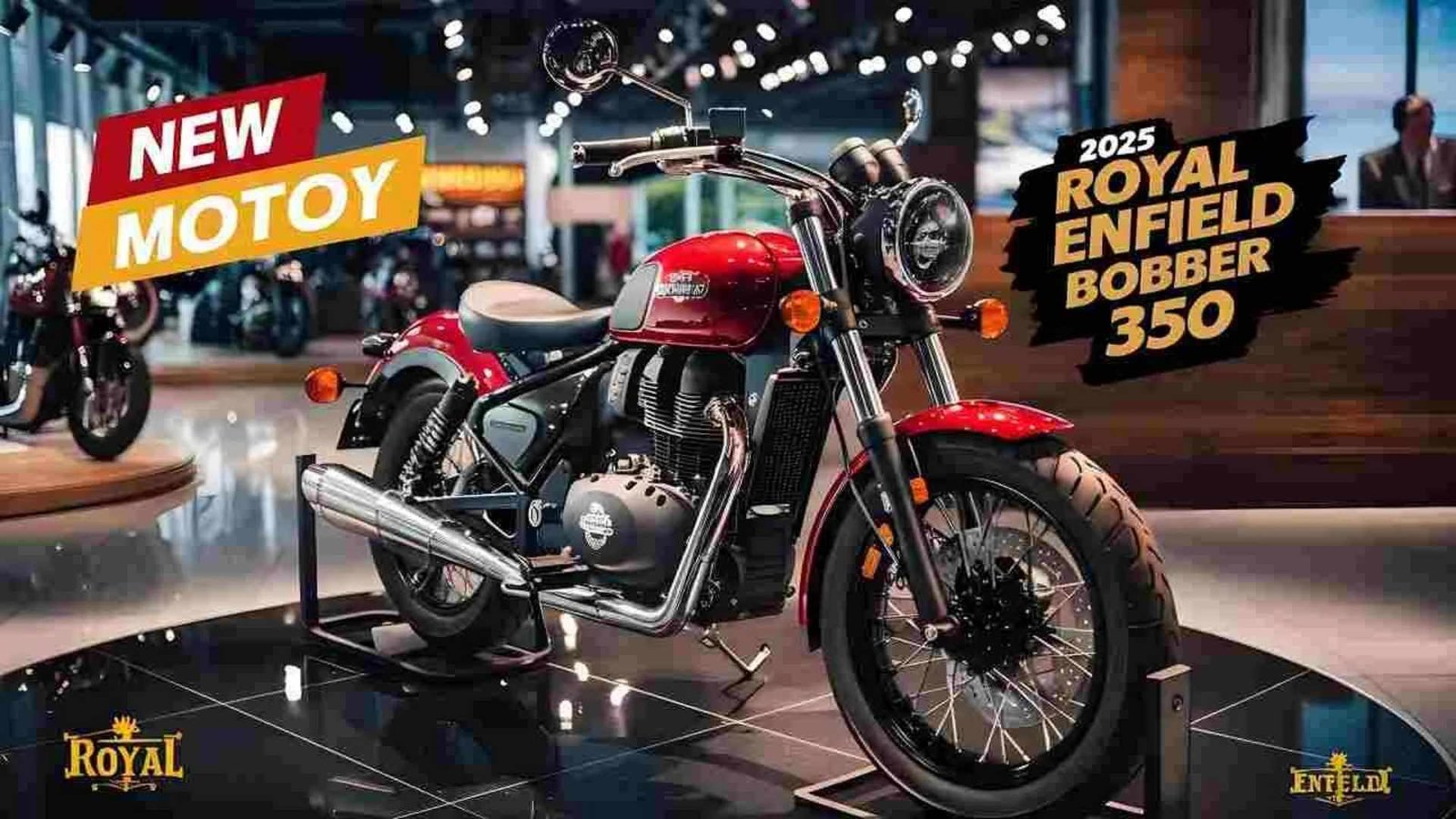 Royal Enfield Bobber 350 2025 – Stunning Cruiser with 42 km/l Mileage